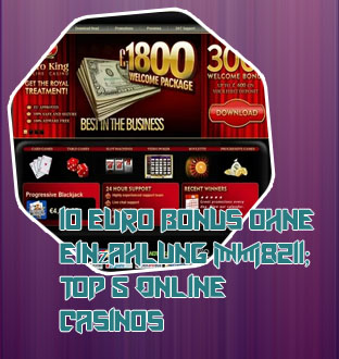 Online casino 10 euro bonus